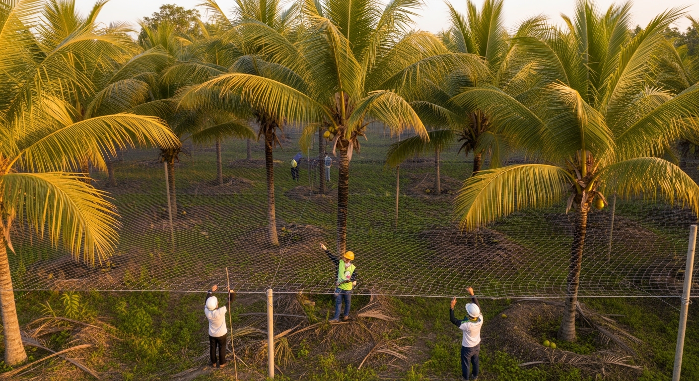 Coconut Tree Safety Nets (2)