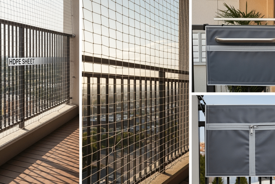 Grill Balcony Safety Nets 2 - Manjunatha Safety Nets