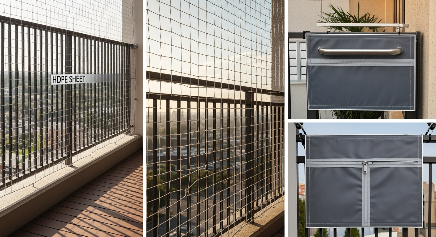 Grill Balcony Safety Nets (2)